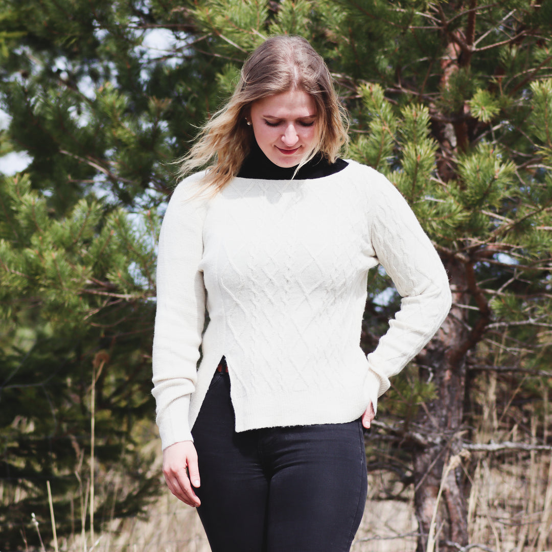 Baby alpaca wool sweater