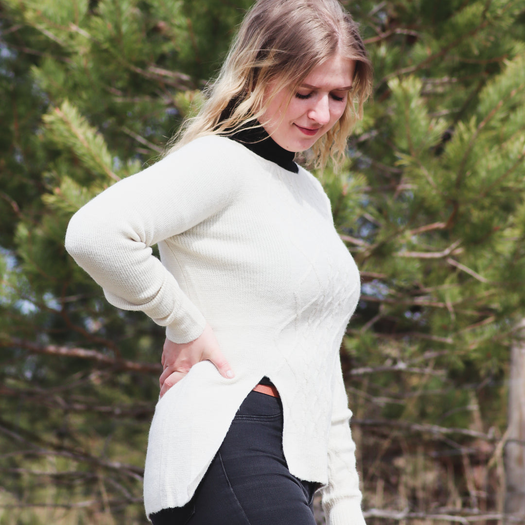 Baby alpaca wool sweater