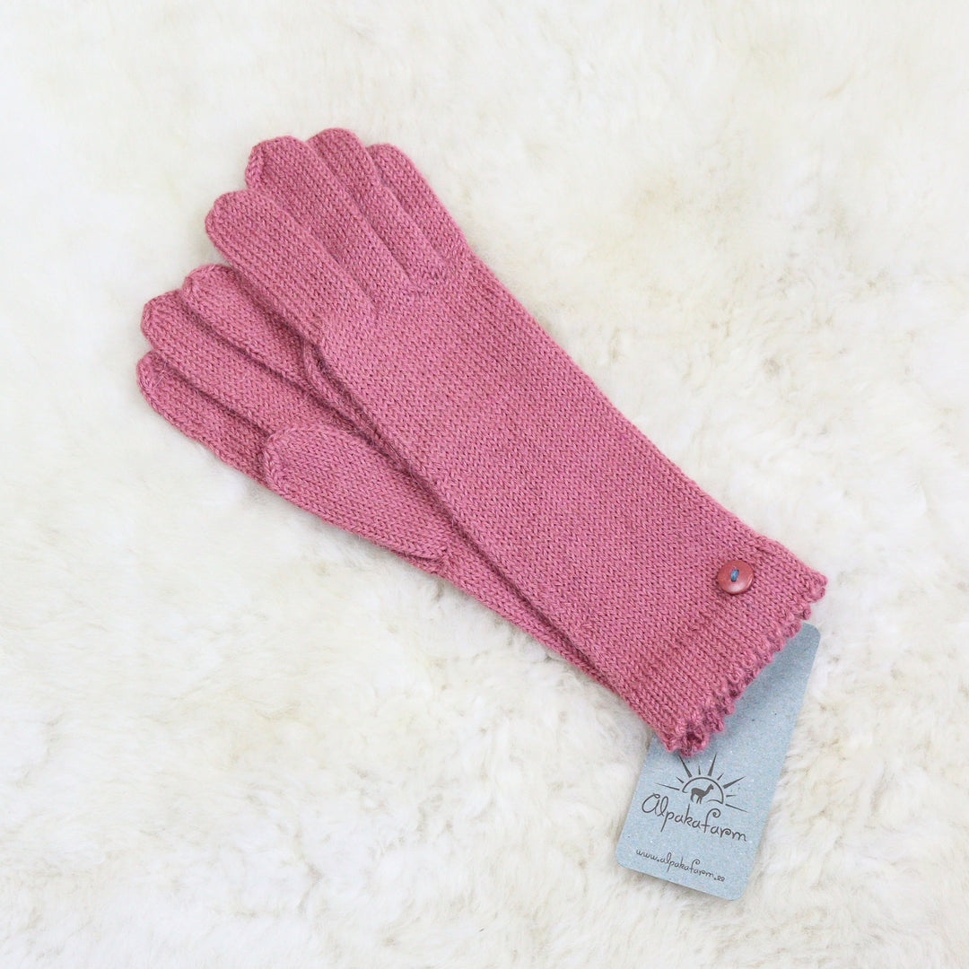 100% alpaca wool gloves