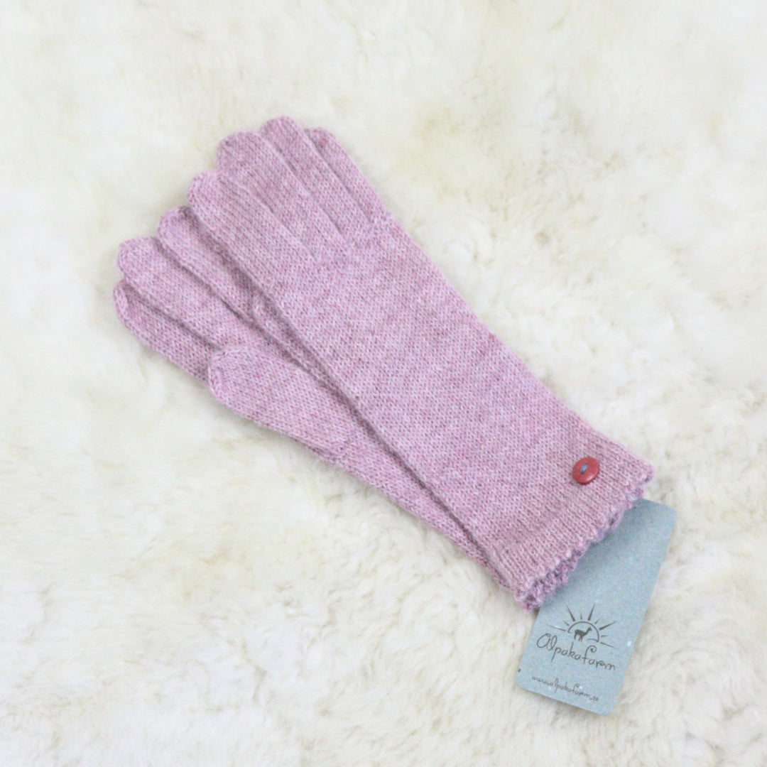 100% alpaca wool gloves