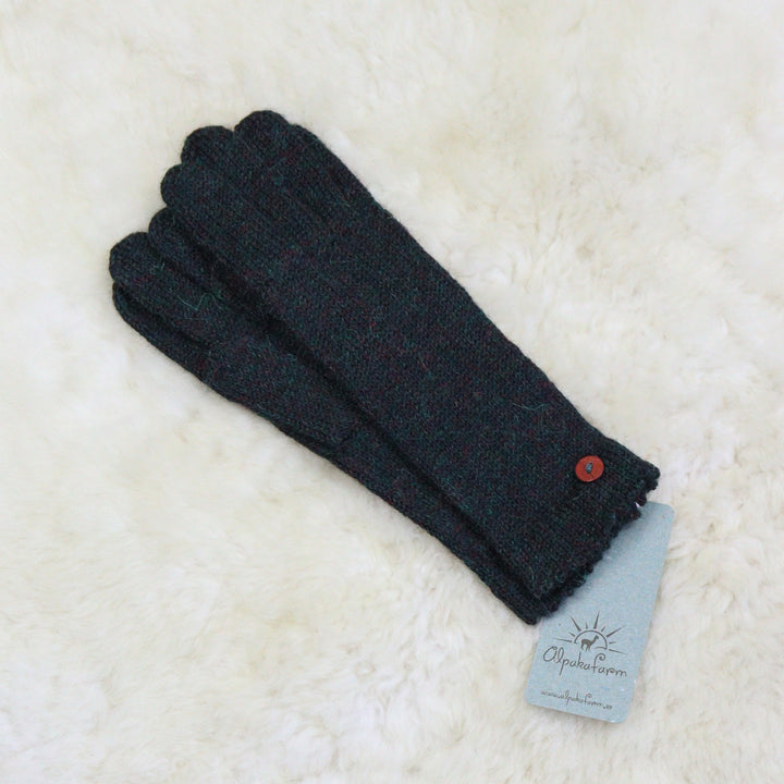 100% alpaca wool gloves