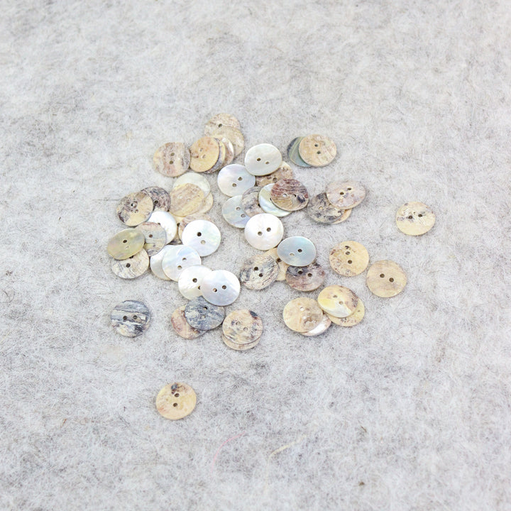 Seashell buttons