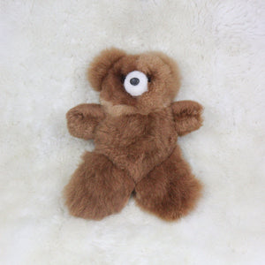 Leather teddy bear
