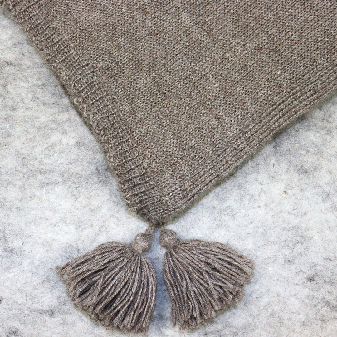 Two in one: poncho-scarf