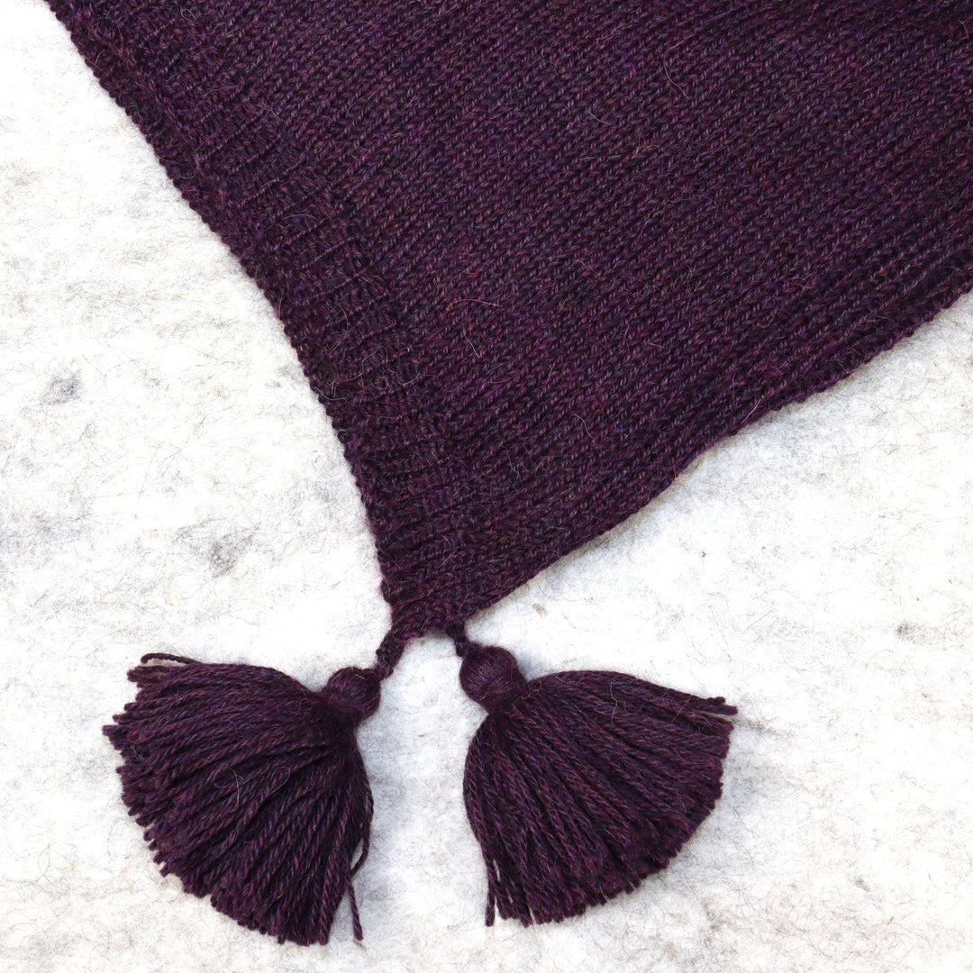 Two in one: poncho-scarf
