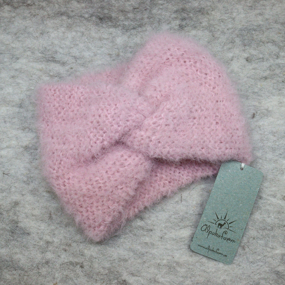 Soft headband with alpaca wool - Puffy